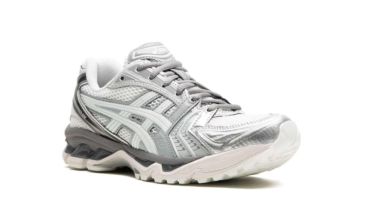 Overkicks - ASICS Gel-Kayano 14 Aritzia Blanc De Blanc (1203A328-020) - detalle lateral interior
