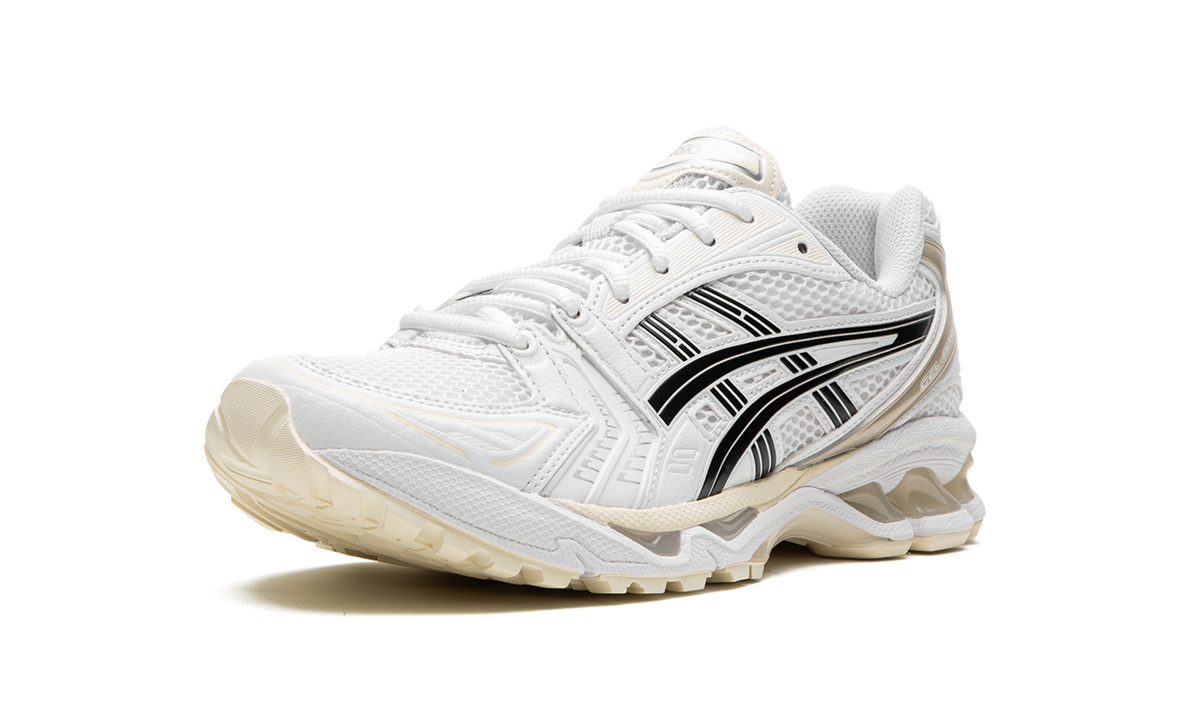Overkicks - ASICS Gel-Kayano 14 Aritzia White Black (1203A328-101) - par completo