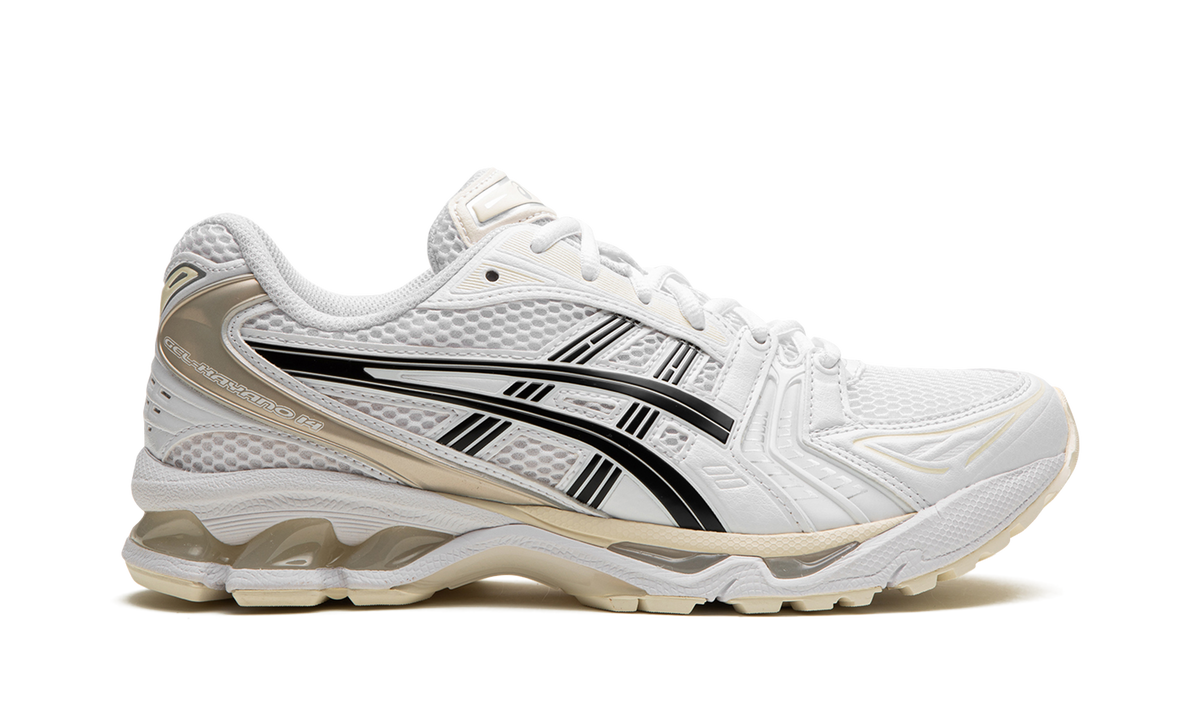 Overkicks - ASICS Gel-Kayano 14 Aritzia White Black (1203A328-101) - vista superior