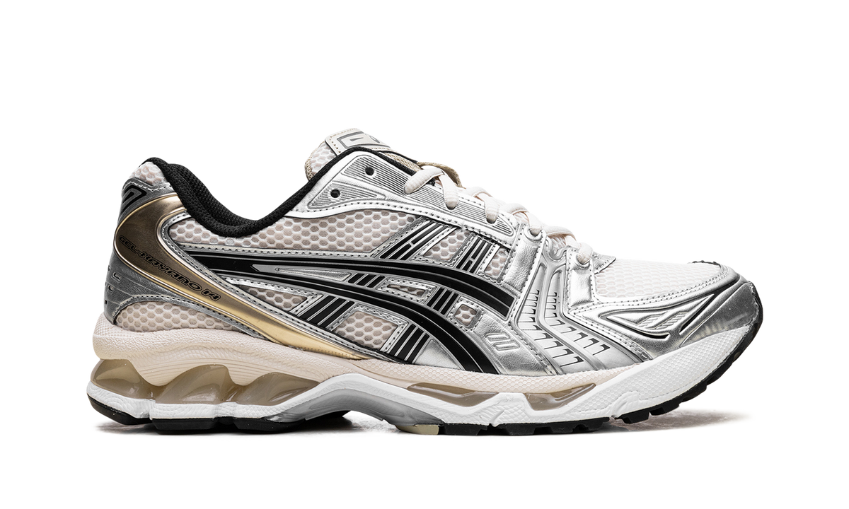 Overkicks - ASICS Gel-Kayano 14 Birch Pure Silver (1203A537-200) - detalle talon