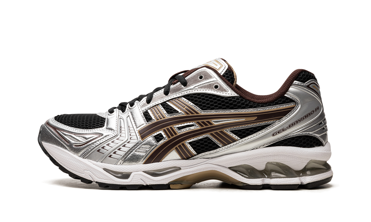 Overkicks - ASICS Gel-Kayano 14 Black Coffee Silver (1201A019-004) - vista lateral