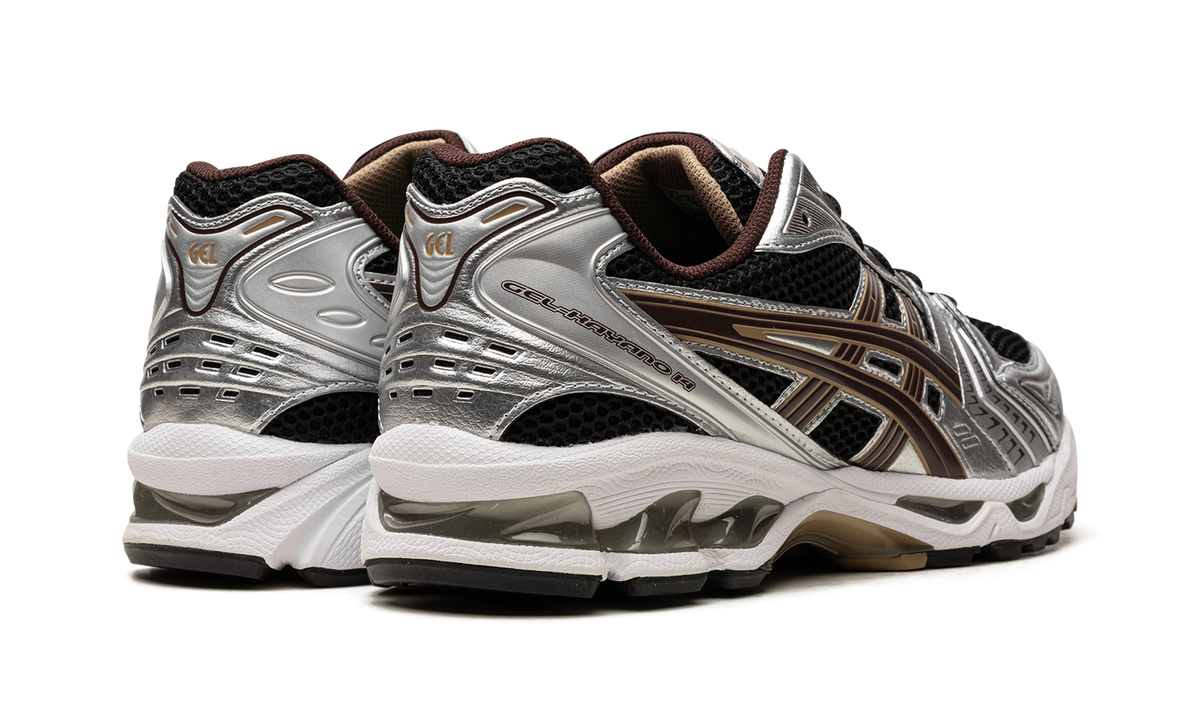 Overkicks - ASICS Gel-Kayano 14 Black Coffee Silver (1201A019-004) - par completo