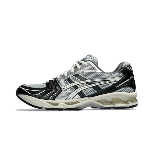 Overkicks - ASICS Gel-Kayano 14 Black Glacier Grey Silver (1201A935-001) - vista lateral