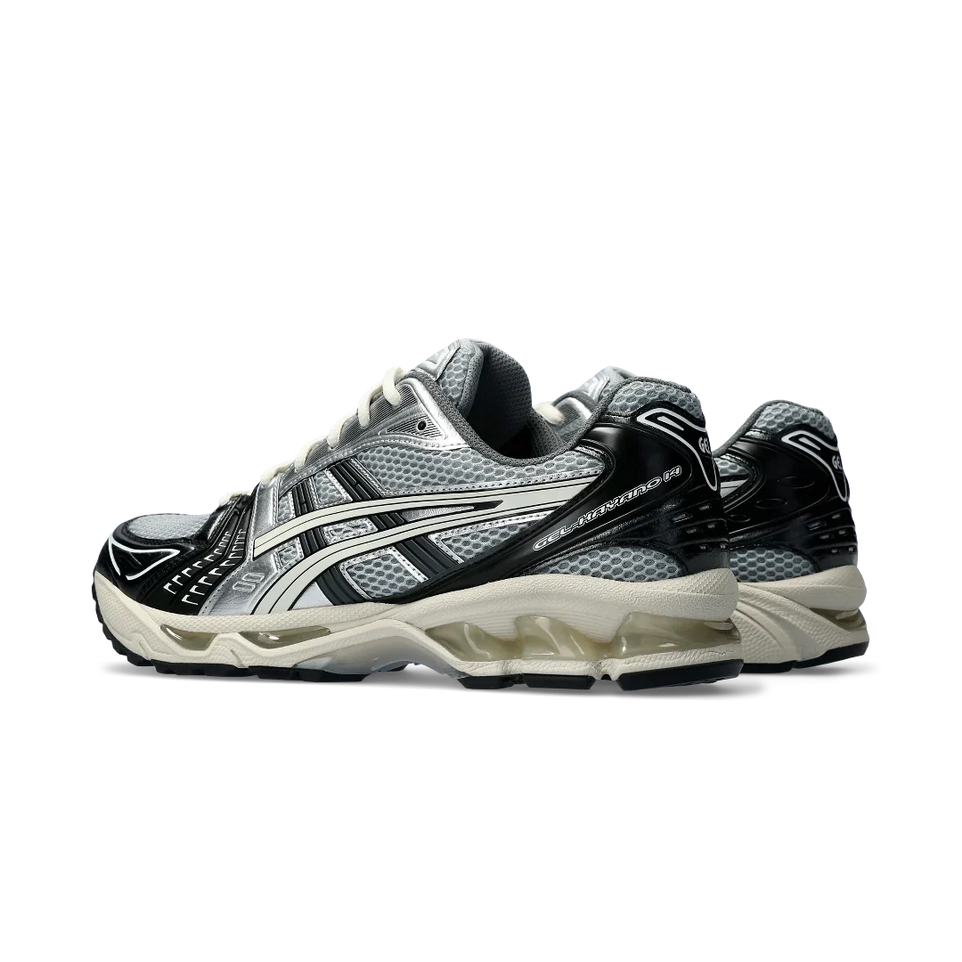 Overkicks - ASICS Gel-Kayano 14 Black Glacier Grey Silver (1201A935-001) - par completo