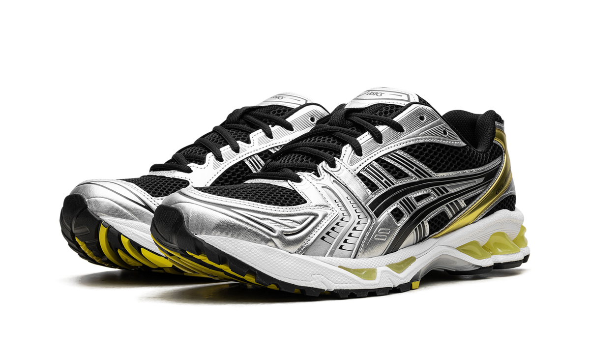Overkicks - ASICS Gel-Kayano 14 Black Lemon Spark (1203A537-001) - vista trasera