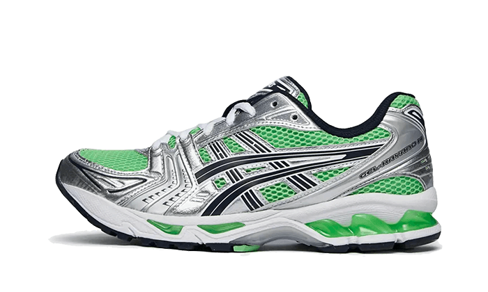 Overkicks - ASICS Gel-Kayano 14 Bright Lime Midnight (Womens) (1202A056-300) - vista lateral