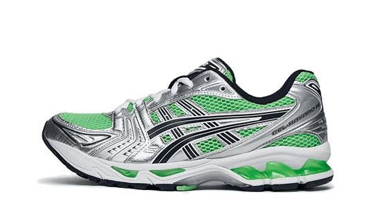 Overkicks - ASICS Gel-Kayano 14 Bright Lime Midnight (Womens) (1202A056-300) - vista lateral