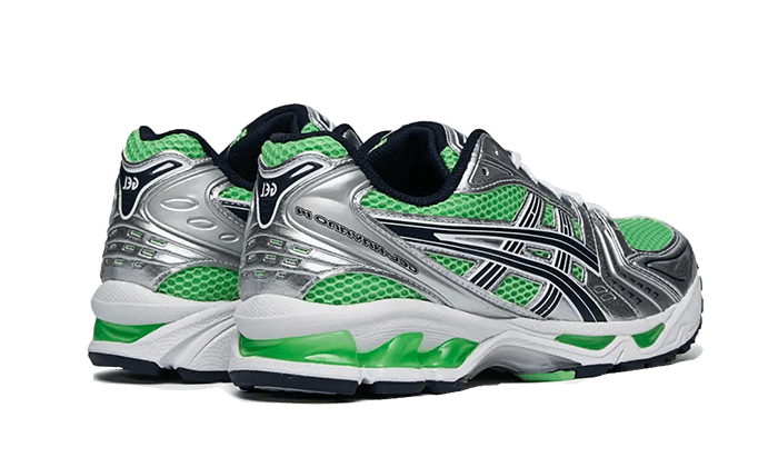 Overkicks - ASICS Gel-Kayano 14 Bright Lime Midnight (Womens) (1202A056-300) - par completo