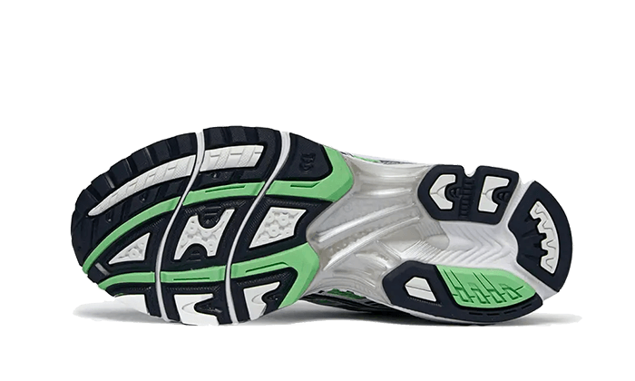 Overkicks - ASICS Gel-Kayano 14 Bright Lime Midnight (Womens) (1202A056-300) - detalle suela