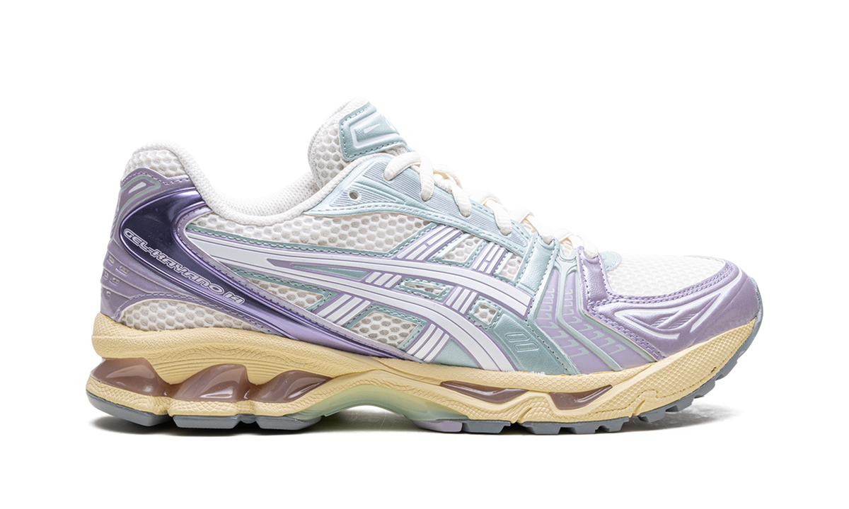 Overkicks - ASICS Gel-Kayano 14 Cream Dusk Violet (1203A537-105) - detalle talon