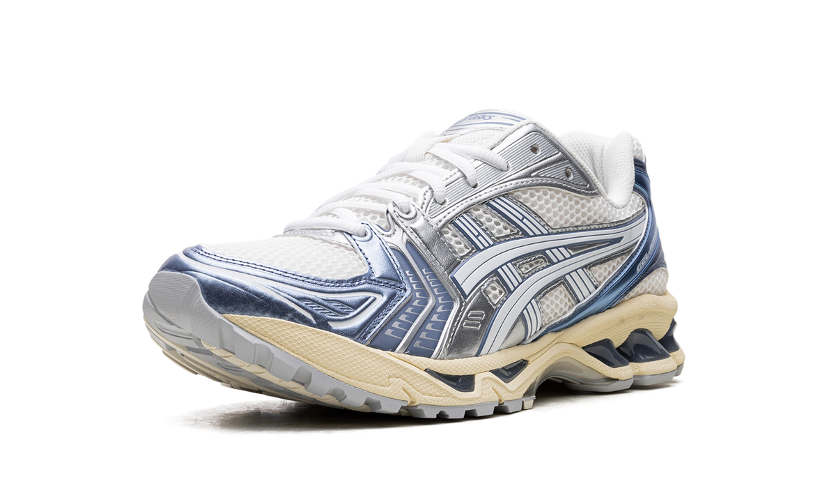 Overkicks - ASICS Gel-Kayano 14 Cream Metallic Blue (1203A537-102) - detalle suela