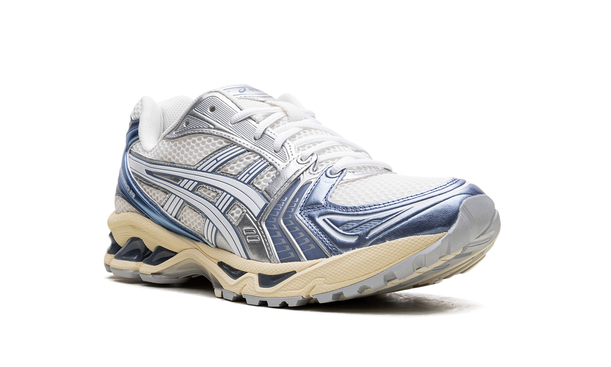 Overkicks - ASICS Gel-Kayano 14 Cream Metallic Blue (1203A537-102) - detalle lateral interior