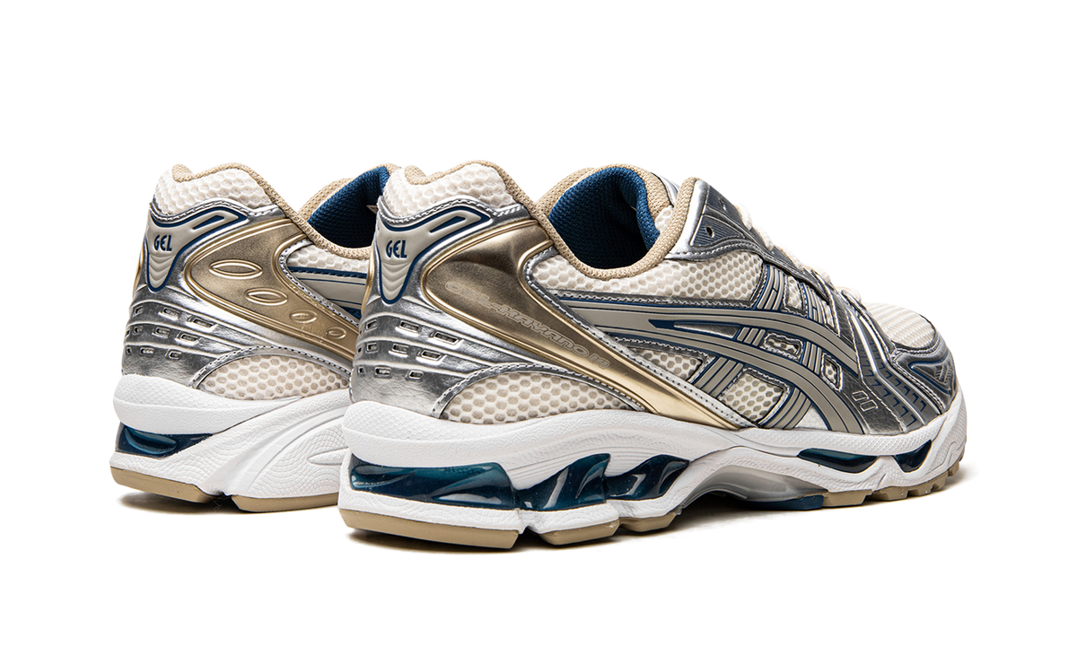 Overkicks - ASICS Gel-Kayano 14 Cream Pure Silver Champagne (1201A019-105) - par completo