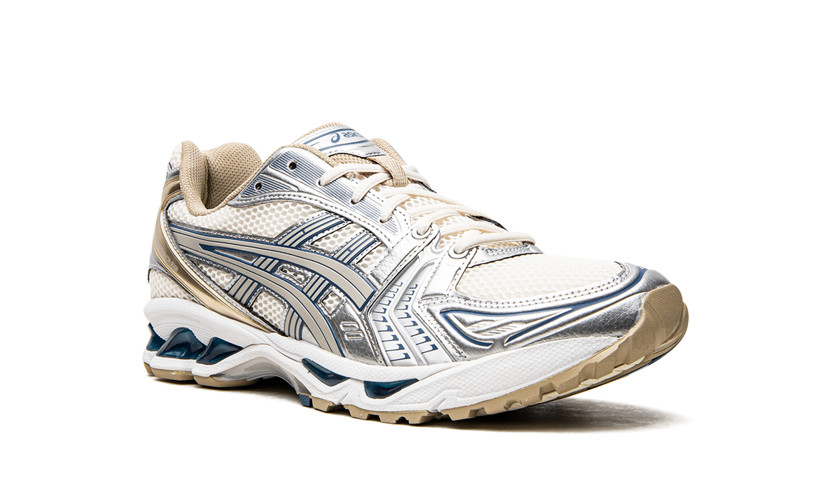 Overkicks - ASICS Gel-Kayano 14 Cream Pure Silver Champagne (1201A019-105) - detalle lateral interior