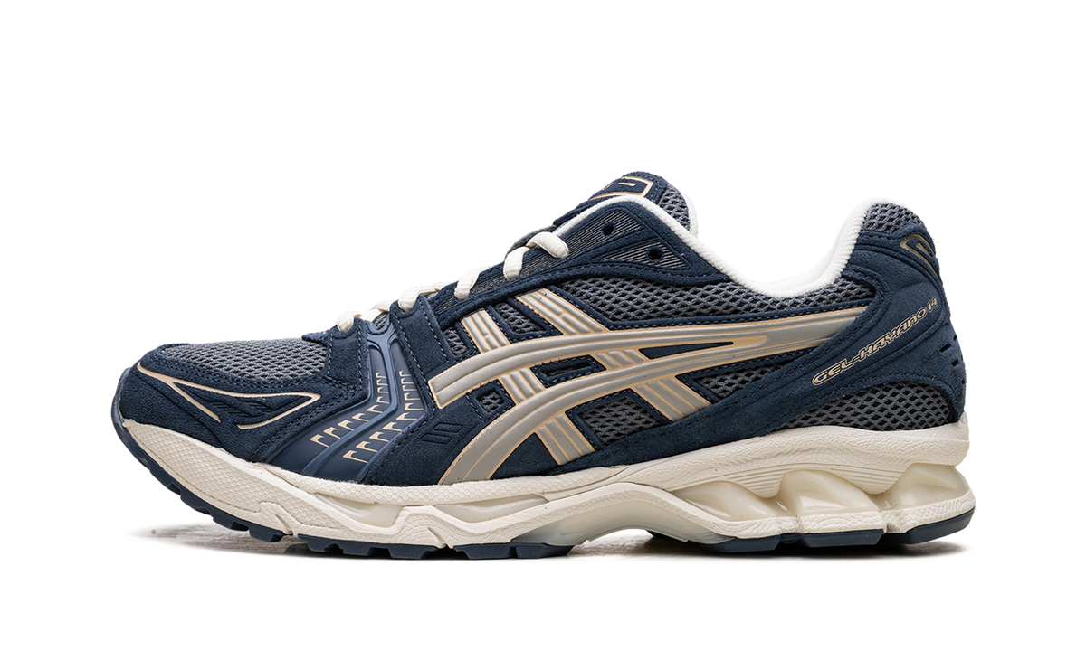 Overkicks - ASICS Gel-Kayano 14 Dark Pewter Seal Grey (1201A161-029) - vista lateral