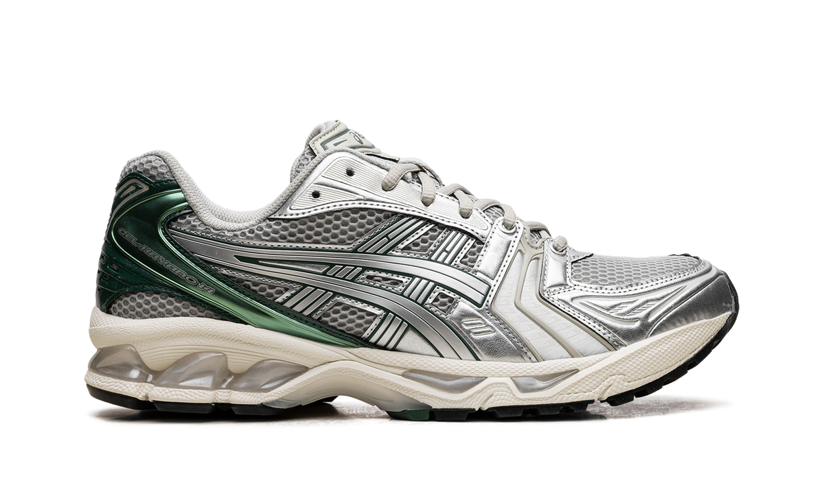 Overkicks - ASICS Gel-Kayano 14 Dried Leaf Green Pure Silver (1203A537-300) - detalle talon