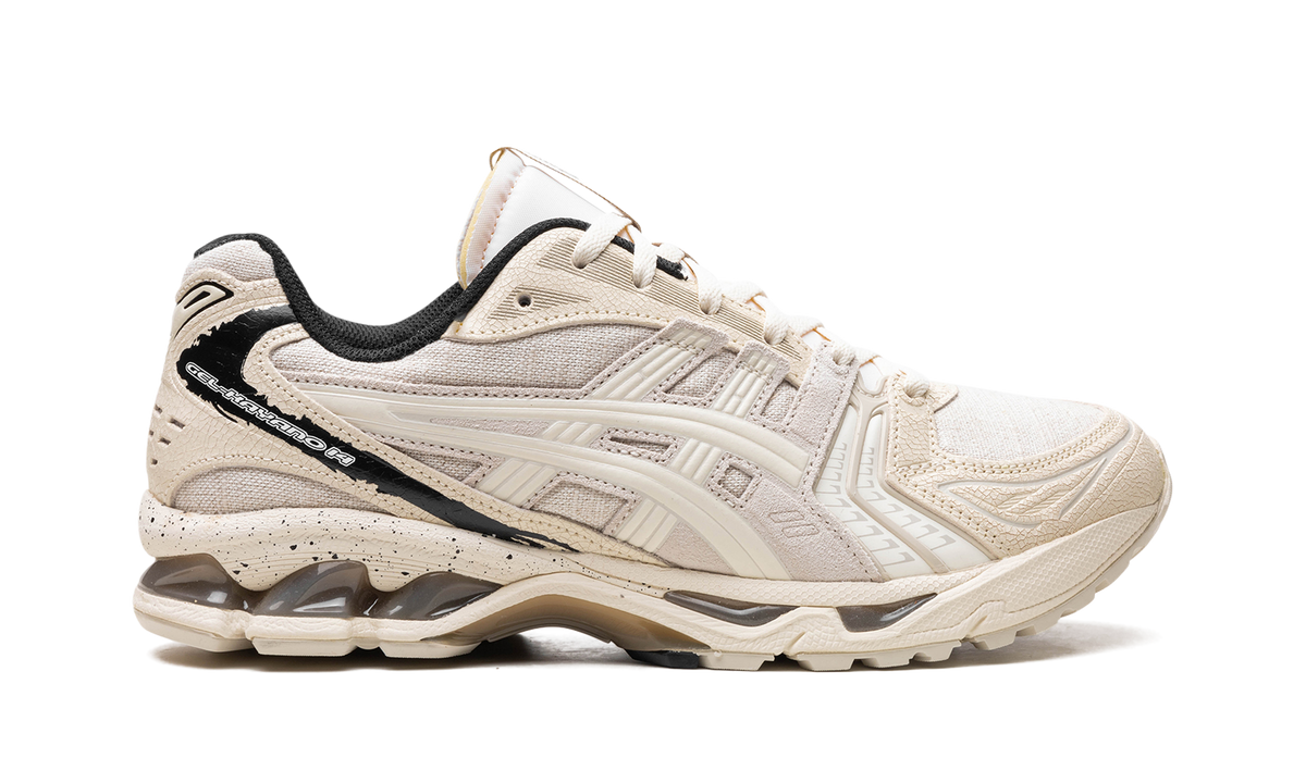Overkicks - ASICS Gel-Kayano 14 Imperfection Pack Cream (1203A416-100) - detalle talon