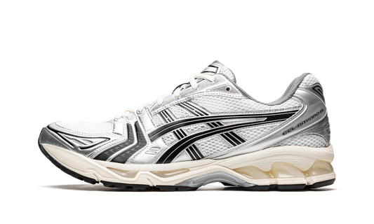 Overkicks - ASICS Gel-Kayano 14 JJJJound Silver Black (1201A457-101) - vista lateral