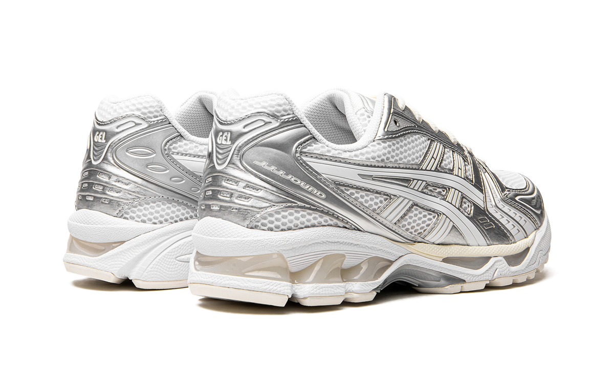 Overkicks - ASICS Gel-Kayano 14 JJJJound Silver White (1201A457-100) - par completo
