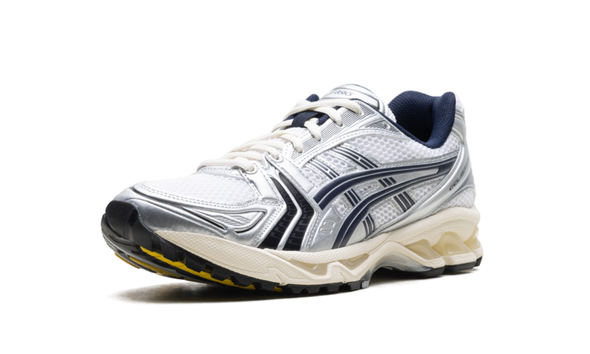 Overkicks - ASICS Gel-Kayano 14 JJJJound White Navy (1203A961-100) - detalle suela