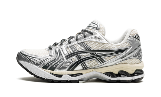 Overkicks - ASICS Gel-Kayano 14 Kith Cream Scarab (2024) (1203A566-100) - vista lateral