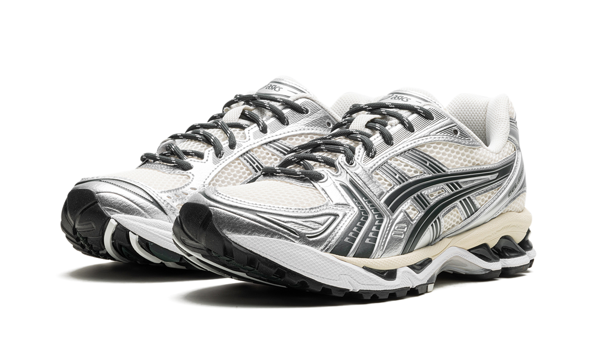Overkicks - ASICS Gel-Kayano 14 Kith Cream Scarab (2024) (1203A566-100) - vista trasera