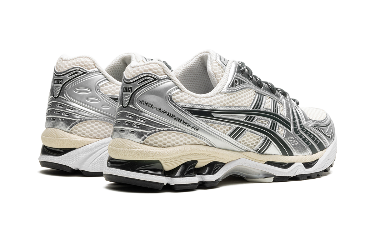 Overkicks - ASICS Gel-Kayano 14 Kith Cream Scarab (2024) (1203A566-100) - par completo
