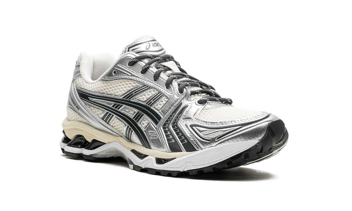 Overkicks - ASICS Gel-Kayano 14 Kith Cream Scarab (2024) (1203A566-100) - detalle lateral interior