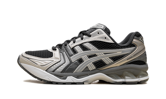 Overkicks - ASICS Gel-Kayano 14 Obsidian Grey Cement (1203A537-024) - vista lateral