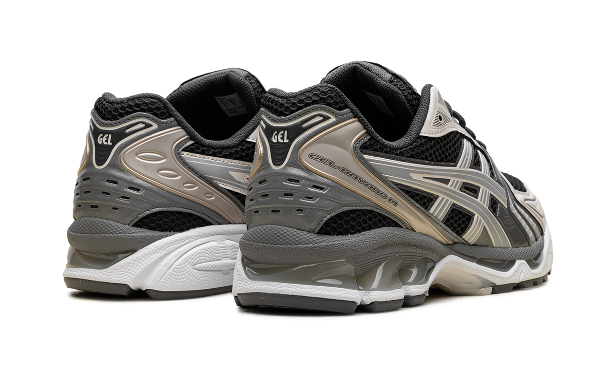 Overkicks - ASICS Gel-Kayano 14 Obsidian Grey Cement (1203A537-024) - par completo