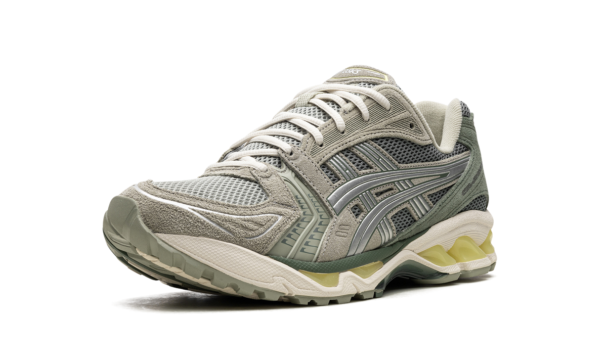 Overkicks - ASICS Gel-Kayano 14 Olive Grey Pure Silver (1201A161-301) - detalle suela