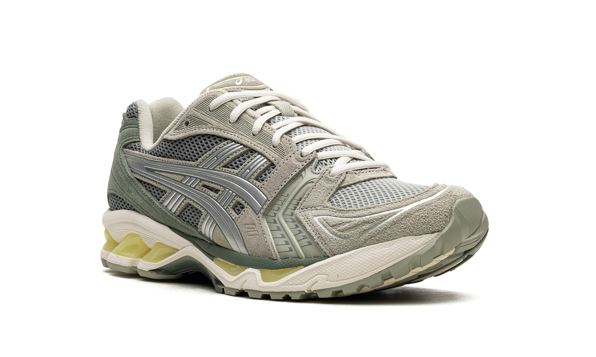 Overkicks - ASICS Gel-Kayano 14 Olive Grey Pure Silver (1201A161-301) - detalle lateral interior