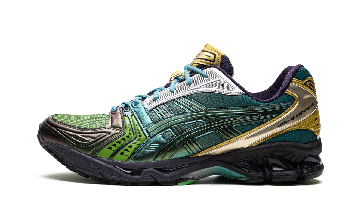 Overkicks - ASICS Gel-Kayano 14 P. Andrade Gradation Green (1203A639-300) - vista lateral