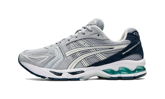 Overkicks - ASICS Gel-Kayano 14 Piedmont Grey Aqua (1201A161-021) - vista lateral
