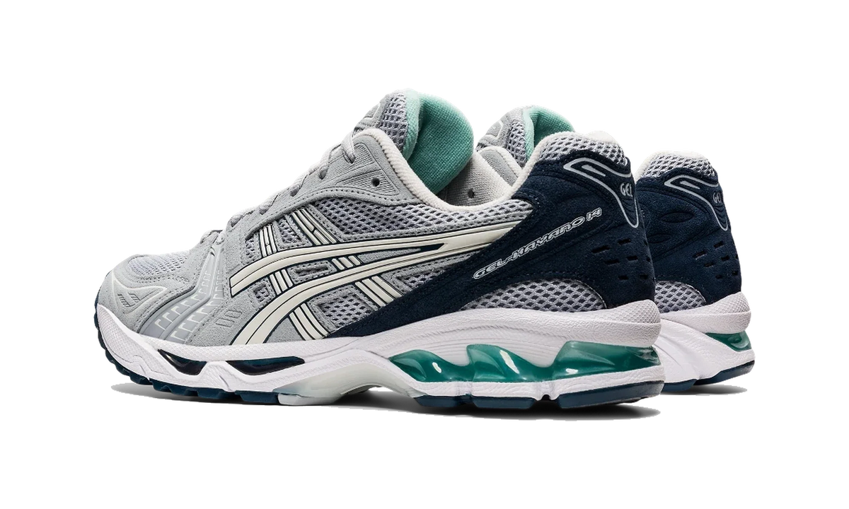 Overkicks - ASICS Gel-Kayano 14 Piedmont Grey Aqua (1201A161-021) - par completo
