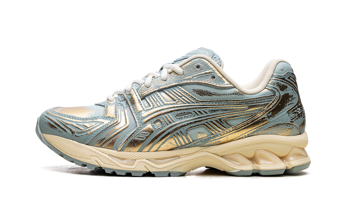 Overkicks - ASICS Gel-Kayano 14 Pure Gold Cold Moss (1203A476-200) - vista lateral