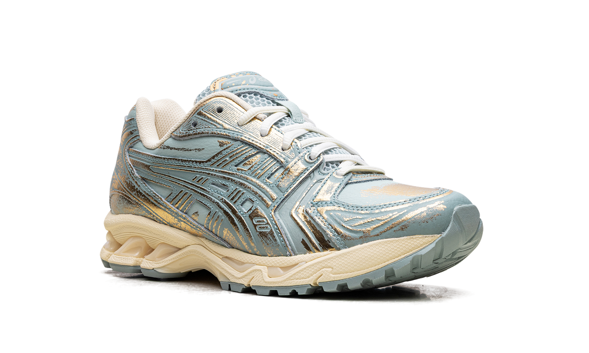Overkicks - ASICS Gel-Kayano 14 Pure Gold Cold Moss (1203A476-200) - detalle lateral interior