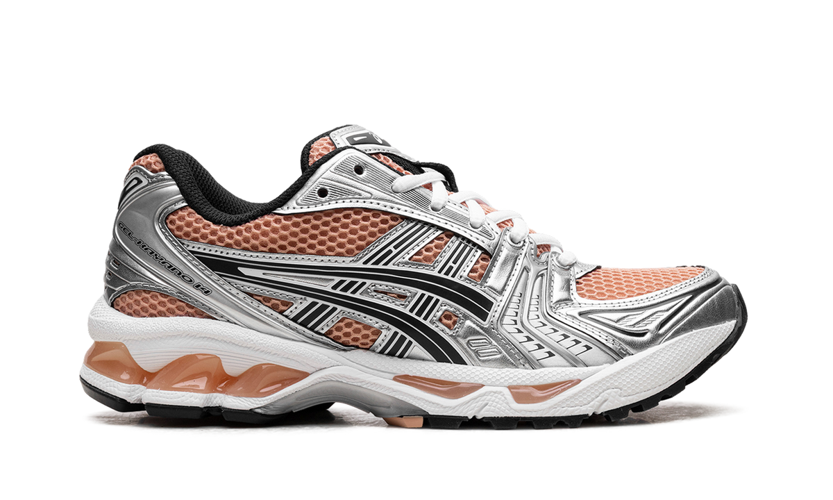 Overkicks - ASICS Gel-Kayano 14 Sepia Pure Silver (1203A537-201) - detalle talon