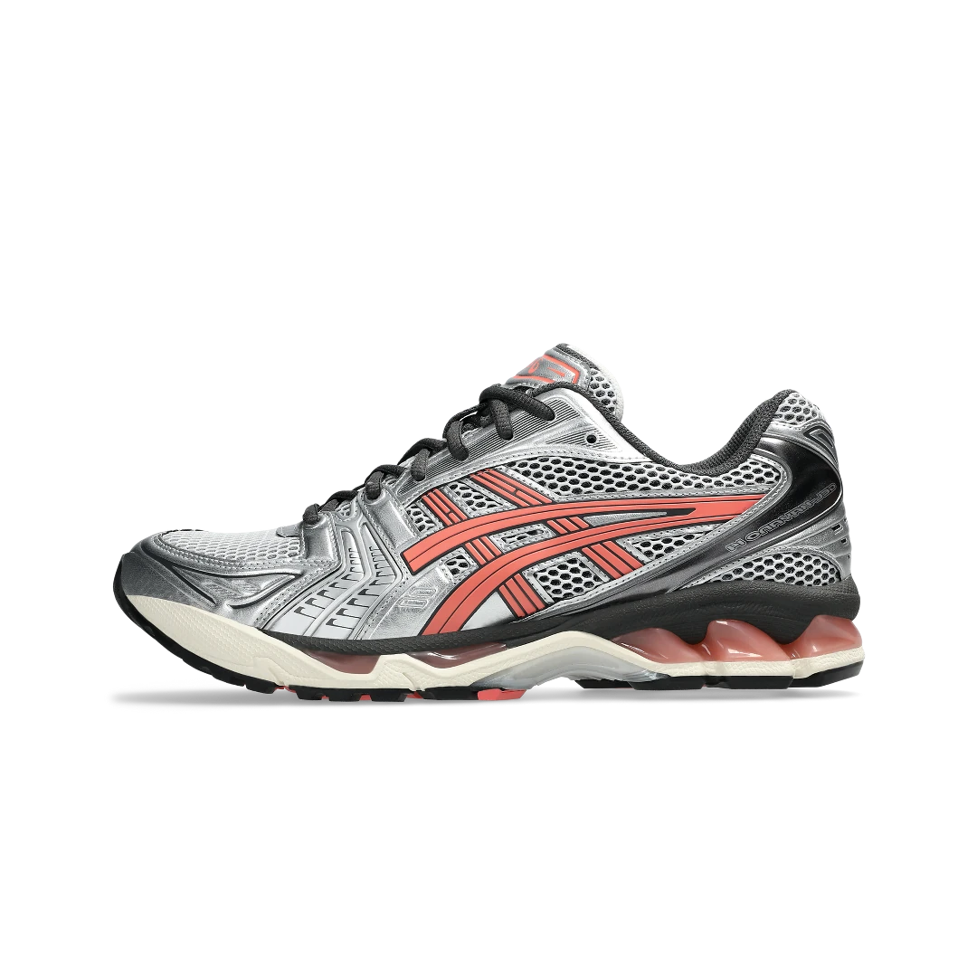 Overkicks - ASICS Gel-Kayano 14 Silver Papaya (1203A740-101) - vista lateral