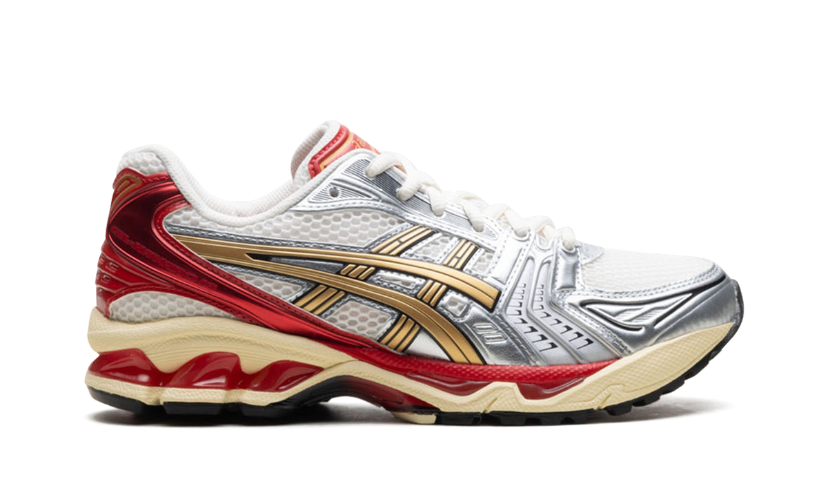 Overkicks - ASICS Gel-Kayano 14 Sneaker Politics Just Say No (1203A692-100) - detalle talon