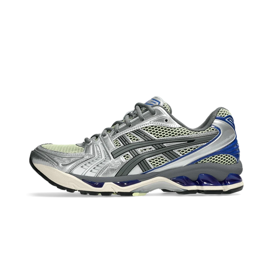 Overkicks - ASICS Gel-Kayano 14 Soft Yellow Asics Blue (1203A740-750) - vista lateral