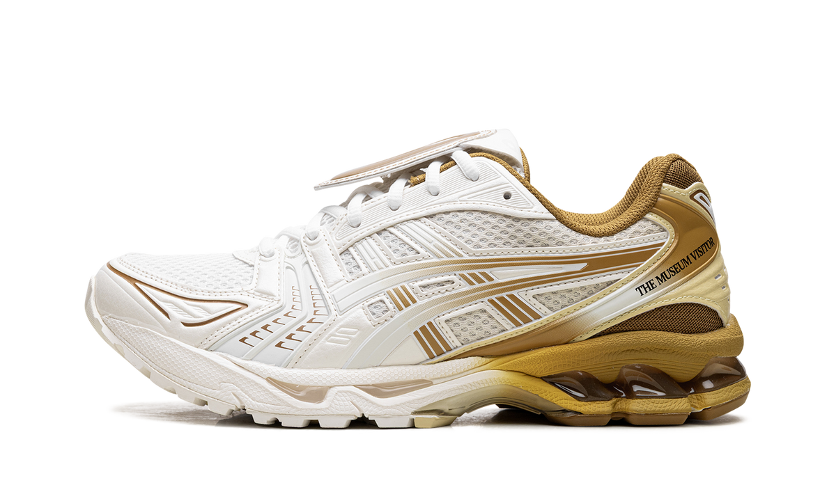 Overkicks - ASICS Gel-Kayano 14 The Museum Visitor Cream Gold (1203A528-100) - vista lateral