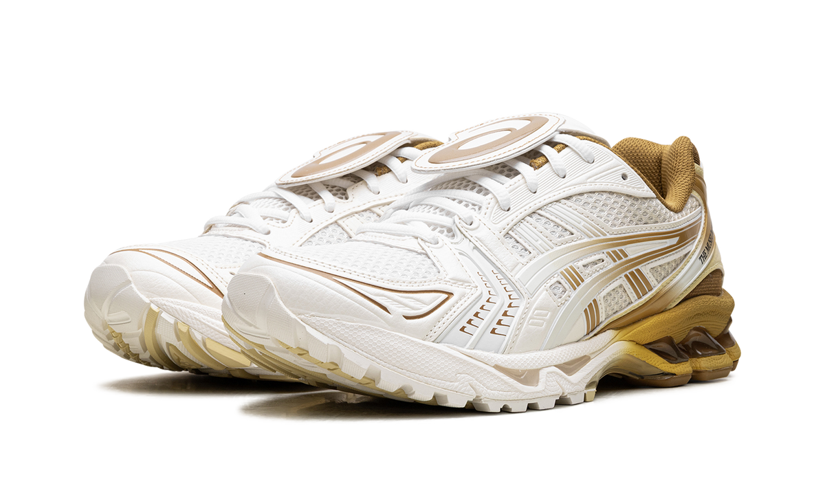 Overkicks - ASICS Gel-Kayano 14 The Museum Visitor Cream Gold (1203A528-100) - vista trasera