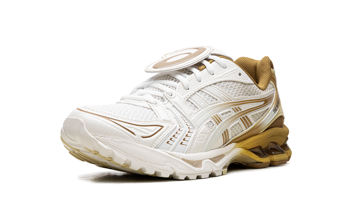 Overkicks - ASICS Gel-Kayano 14 The Museum Visitor Cream Gold (1203A528-100) - detalle suela