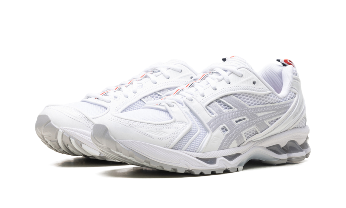 Overkicks - ASICS Gel-Kayano 14 Thom Browne White (1203B291-100) - vista trasera