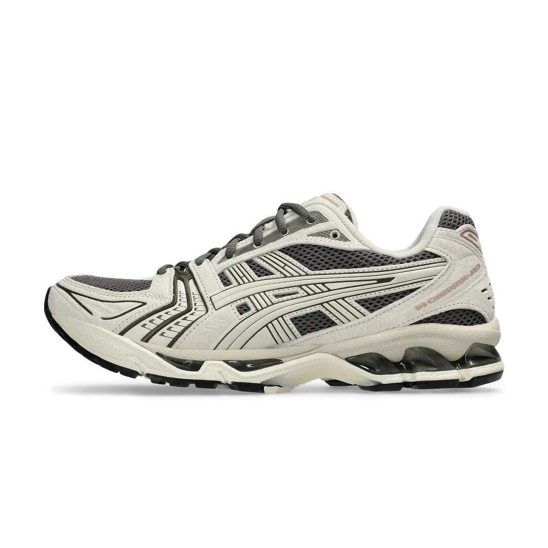 Overkicks - ASICS Gel-Kayano 14 Truffle Grey Oatmeal (1203A540-021) - vista lateral