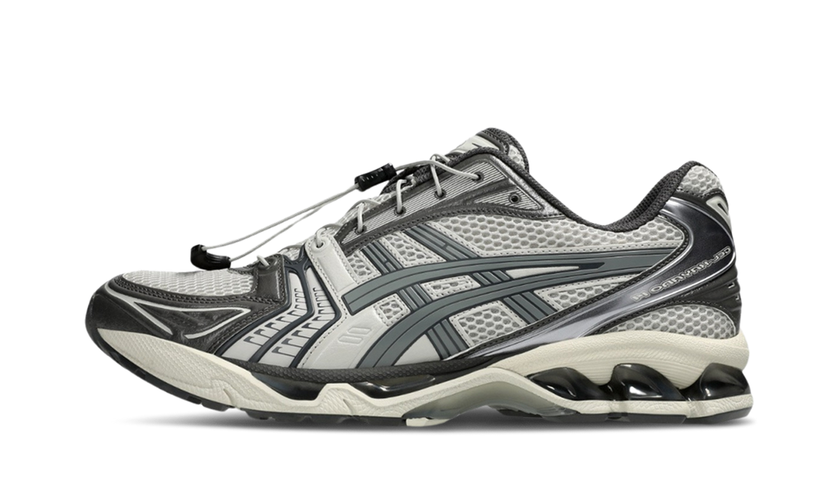 Overkicks - ASICS Gel-Kayano 14 Unlimited Pack Oyster Grey (1203A549-022) - vista lateral