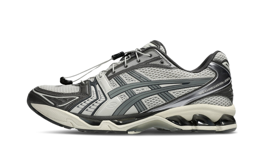 Overkicks - ASICS Gel-Kayano 14 Unlimited Pack Oyster Grey (1203A549-022) - vista lateral