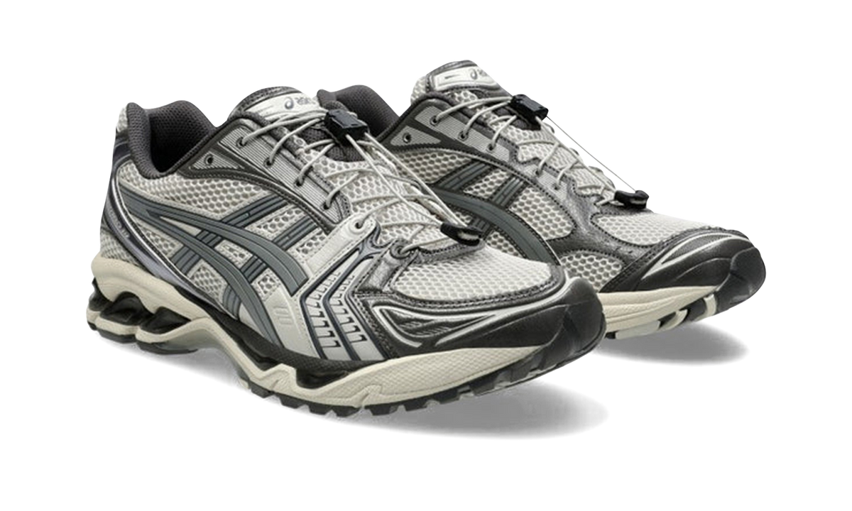 Overkicks - ASICS Gel-Kayano 14 Unlimited Pack Oyster Grey (1203A549-022) - vista trasera
