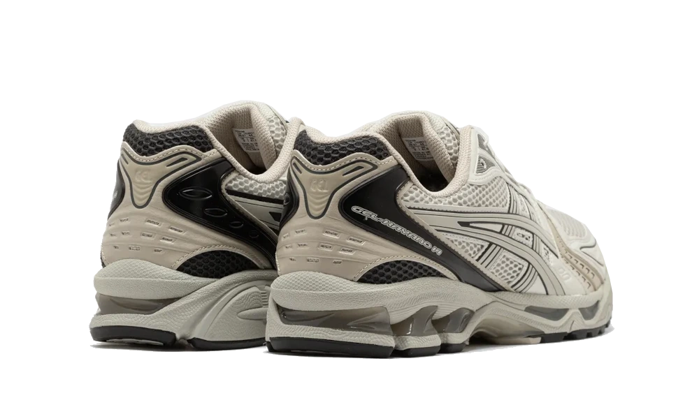 Overkicks - ASICS Gel-Kayano 14 Unlimited Pack Smoke Grey (1203A549-021) - detalle talon
